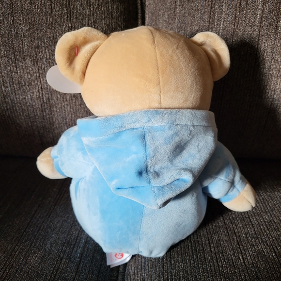 Ty plush, pj bear blue, 11" - Picture 2 of 4